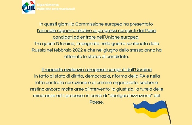 Rapporto annuale sui progressi compiuti dai Paesi candidati ad entrare nellUnione Europea